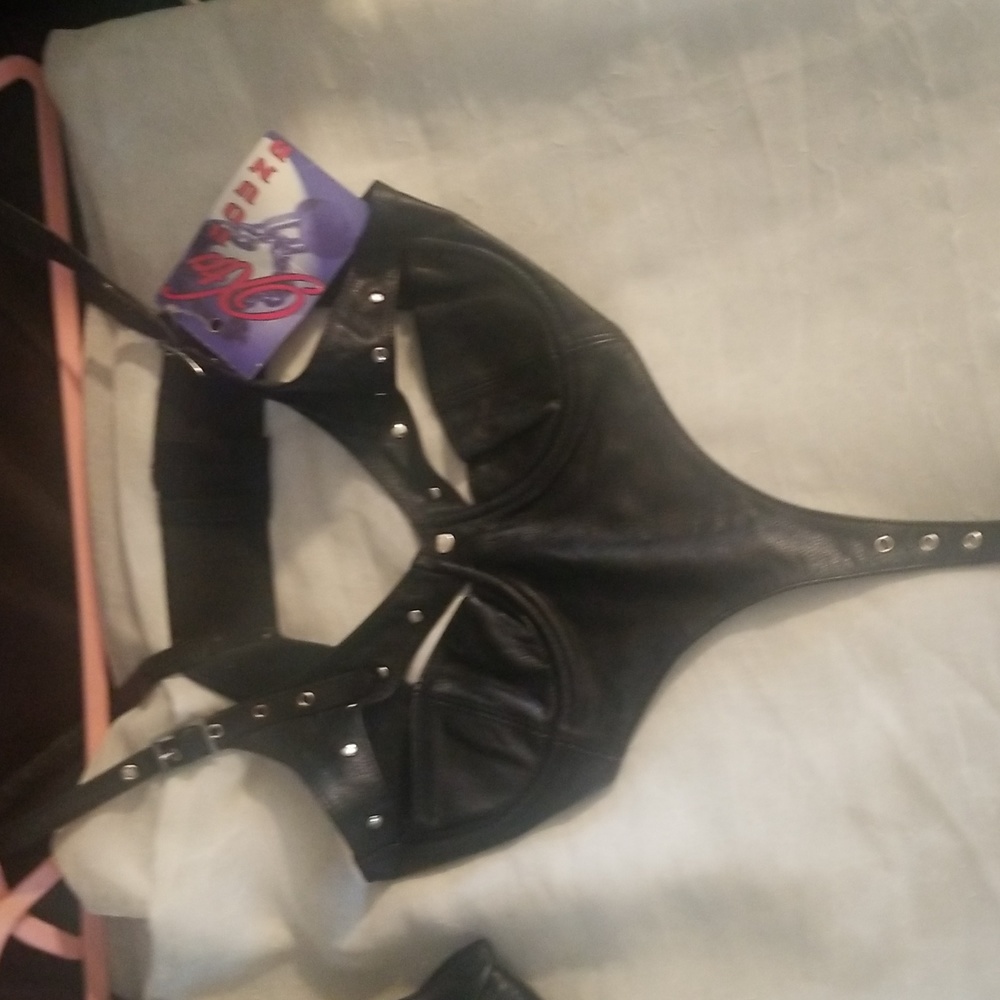 Leather Bras